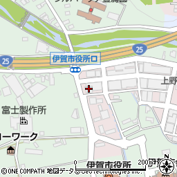 林建材株式会社　伊賀店周辺の地図