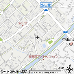 兵庫県加古川市尾上町安田85周辺の地図