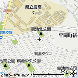 兵庫県加古川市平岡町新在家1192-344周辺の地図