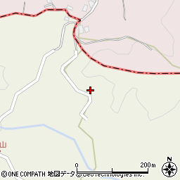 島根県益田市金山町イ周辺の地図