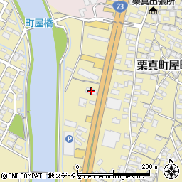 丸源ラーメン三重大学前店周辺の地図