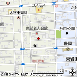 ドミール岩田Ｃ棟周辺の地図
