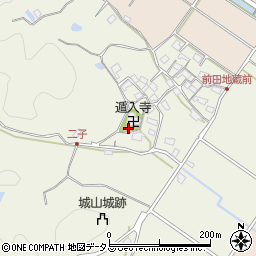 三重県津市安濃町中川692周辺の地図