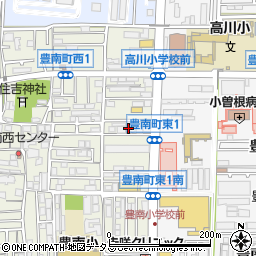 株式会社萱島電気商会周辺の地図