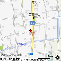 静岡県浜松市中央区貴平町273周辺の地図