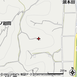 愛知県南知多町（知多郡）内海（一ノ廻間）周辺の地図