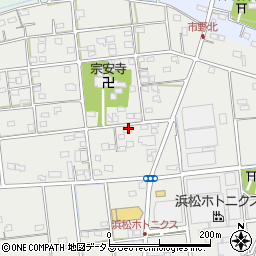 静岡県浜松市中央区市野町242周辺の地図
