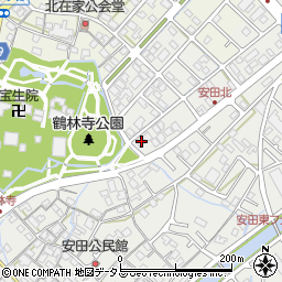 兵庫県加古川市尾上町安田801周辺の地図