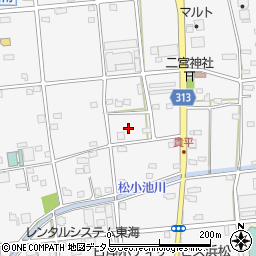 静岡県浜松市中央区貴平町338周辺の地図