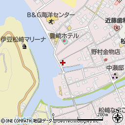 静岡県賀茂郡松崎町松崎476-1周辺の地図