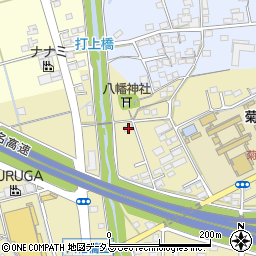 静岡県菊川市加茂91-1周辺の地図