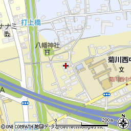 静岡県菊川市加茂62周辺の地図