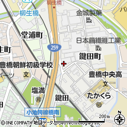 そのだ材木店周辺の地図