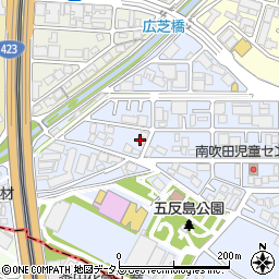 鈴木楽器販売株式会社　大阪支店周辺の地図