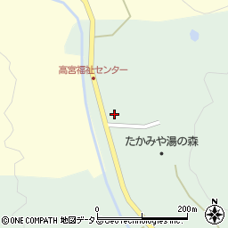 たかみや湯の森　福寿荘周辺の地図