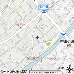 兵庫県加古川市尾上町安田86-6周辺の地図