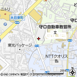 谷川運輸倉庫株式会社　守口倉庫周辺の地図