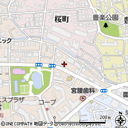 コーヨー苦楽園店周辺の地図