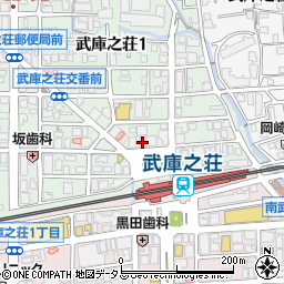 池田泉州銀行西武庫出張所 ＡＴＭ周辺の地図