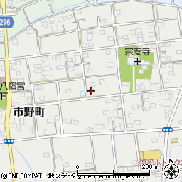 静岡県浜松市中央区市野町149周辺の地図