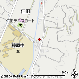 静岡県牧之原市仁田105周辺の地図