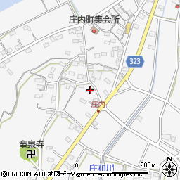 静岡県浜松市中央区庄内町826周辺の地図