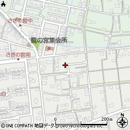 静岡県浜松市中央区市野町421周辺の地図