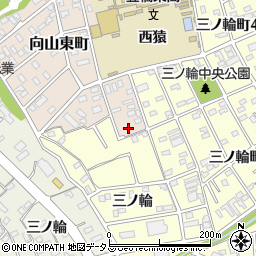 愛知県豊橋市向山東町182周辺の地図