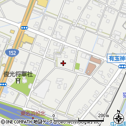 静岡県浜松市中央区有玉南町1447周辺の地図