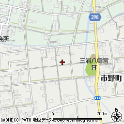 静岡県浜松市中央区市野町328周辺の地図