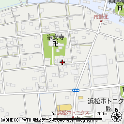 静岡県浜松市中央区市野町174周辺の地図