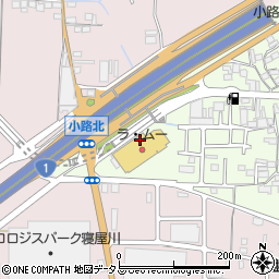 大阪府寝屋川市小路北町3周辺の地図