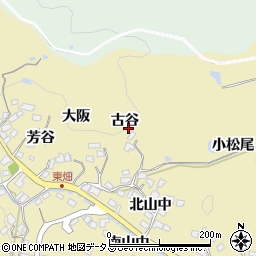 京都府精華町（相楽郡）東畑（古谷）周辺の地図