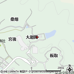 愛知県知多郡美浜町小野浦大廻間周辺の地図