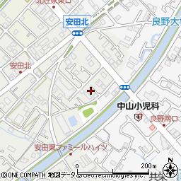 兵庫県加古川市尾上町安田116周辺の地図