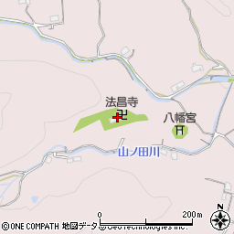 法昌寺周辺の地図