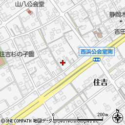 静岡県榛原郡吉田町住吉3172周辺の地図