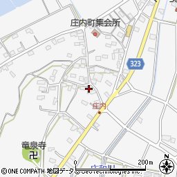 静岡県浜松市中央区庄内町827周辺の地図