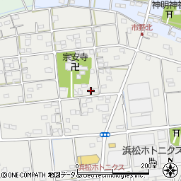 静岡県浜松市中央区市野町175周辺の地図