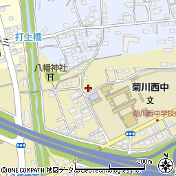 静岡県菊川市加茂33周辺の地図