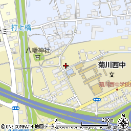 静岡県菊川市加茂33周辺の地図