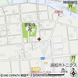 静岡県浜松市中央区市野町176周辺の地図