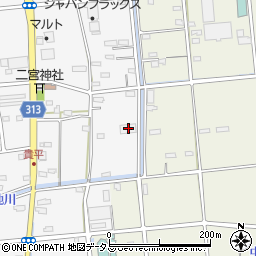 静岡県浜松市中央区貴平町169周辺の地図