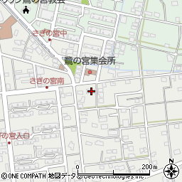 静岡県浜松市中央区市野町427周辺の地図