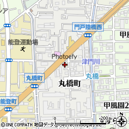 フォト・エフィ西宮門戸店周辺の地図