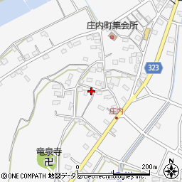 静岡県浜松市中央区庄内町822周辺の地図