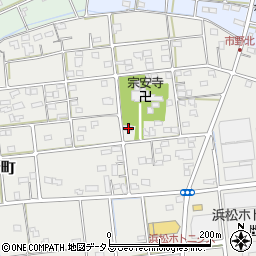 静岡県浜松市中央区市野町168周辺の地図