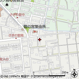静岡県浜松市中央区市野町415周辺の地図