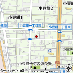 小豆餅東海ハイツ周辺の地図