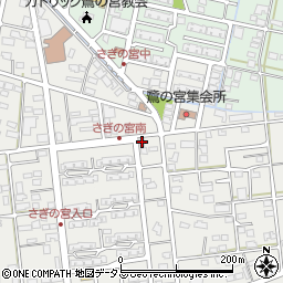 静岡県浜松市中央区市野町502周辺の地図
